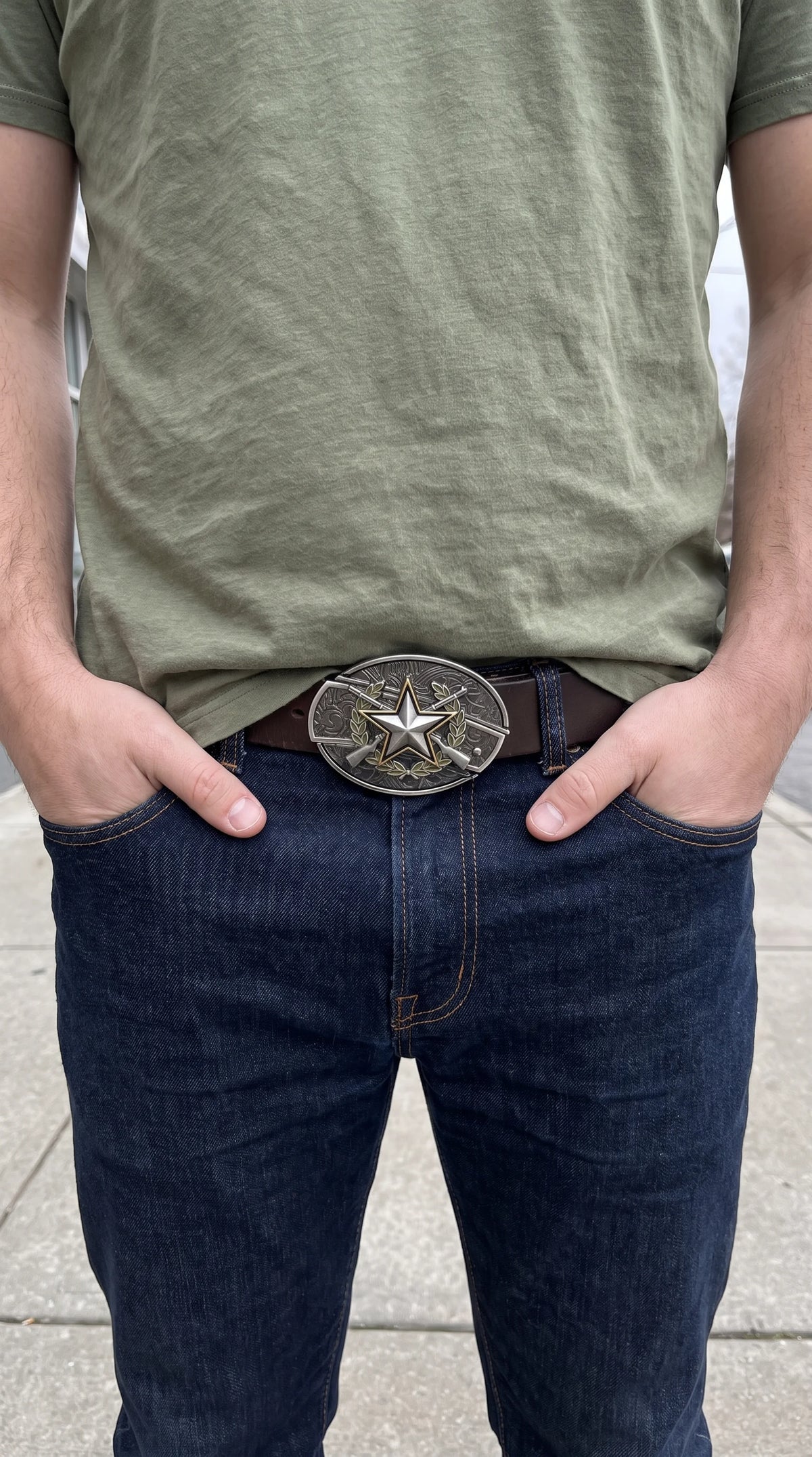 Veteran Belt Buckles
